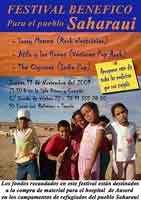 Festival benfico pueblo saharaui